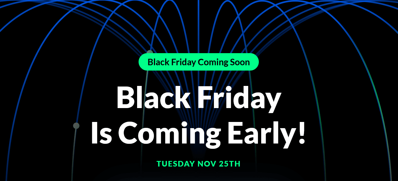 Divi Black Friday 2025 Sale Hero Banner