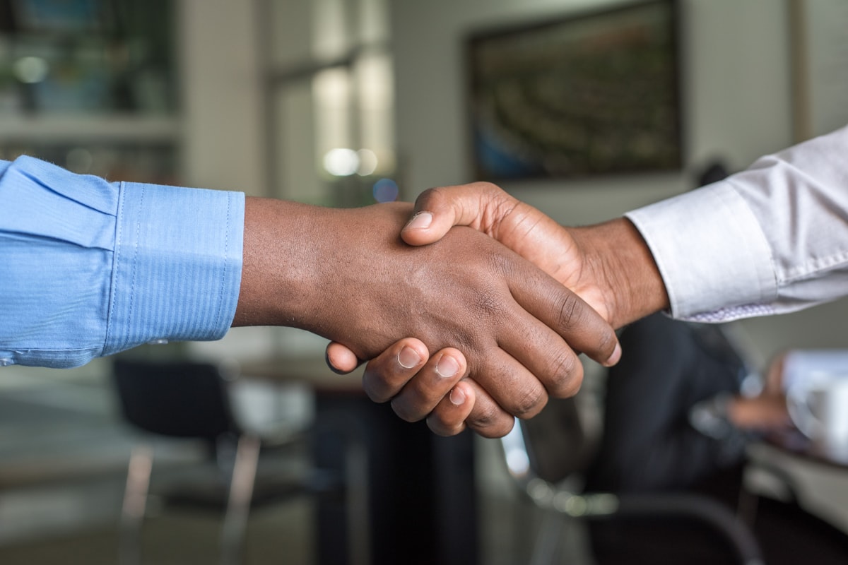 Accountant winning a new client with a professional first impression